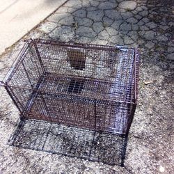 Small Rabbit Cage Black