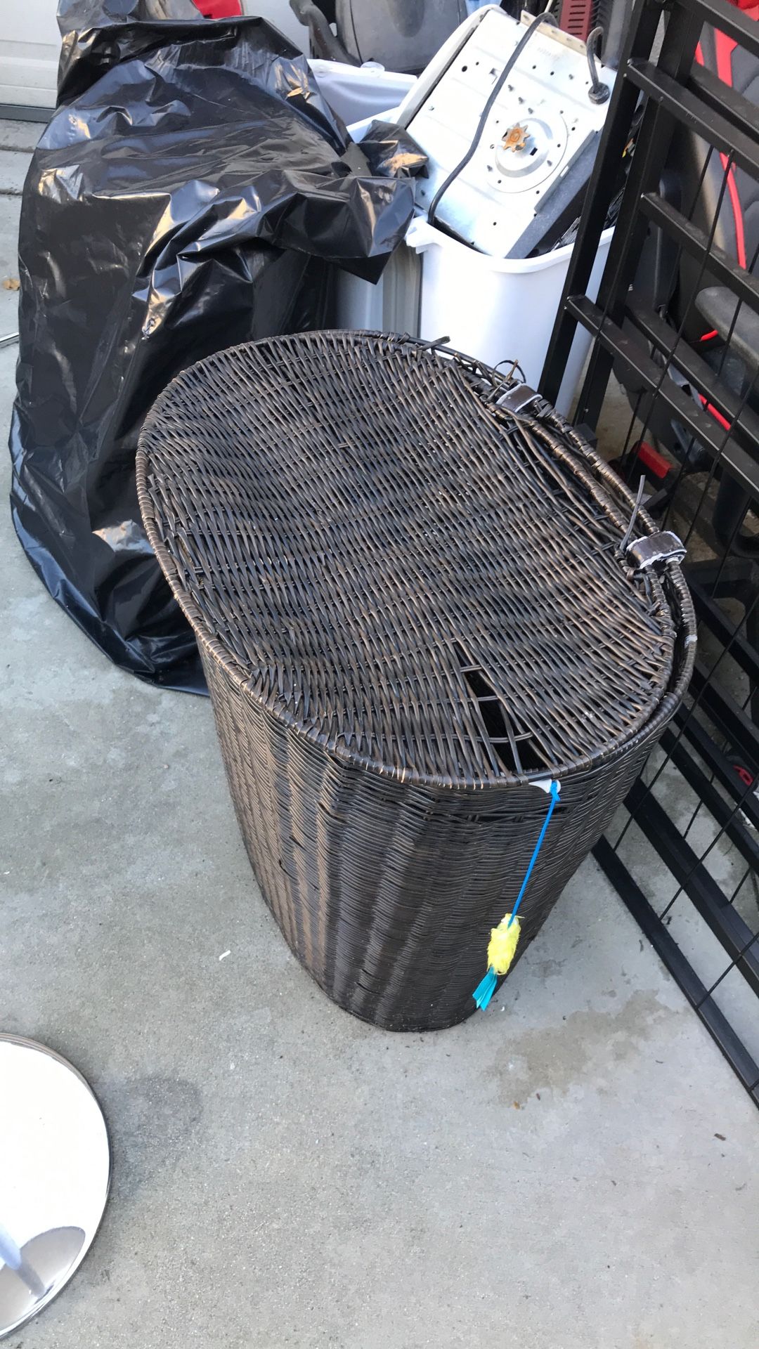 Pier 1 Damaged Hamper