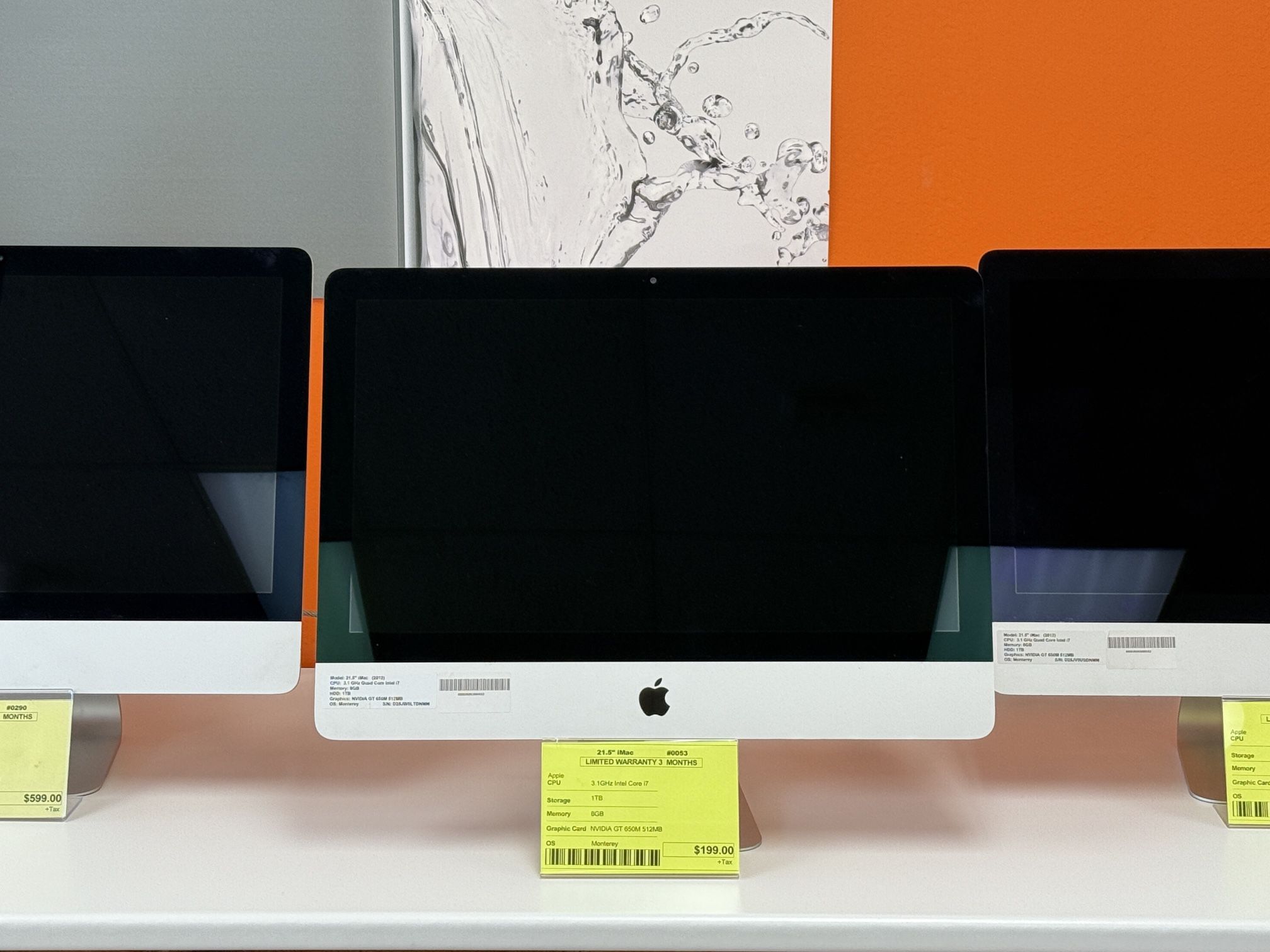 21.5” iMac Only $199