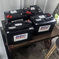 Brand New Marine  Deep Cycle batteries 