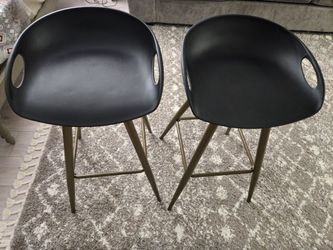 Set of 2 Modern Bar Stools