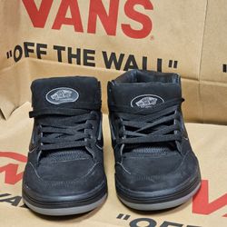 Vans Zahba Mid Black/Gray Men’s Size 8
