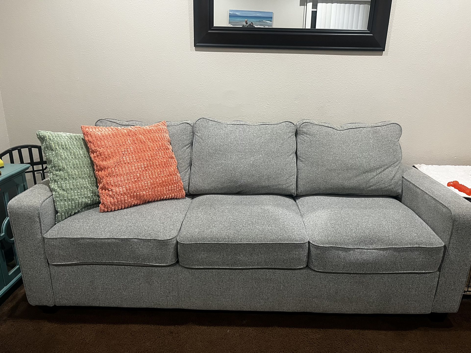 Sofa Set & End Tables