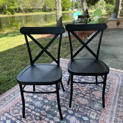 Black Bistro Chairs