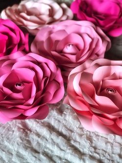Paper Flowers Decoration
