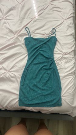 Hoco teal sparkly dress