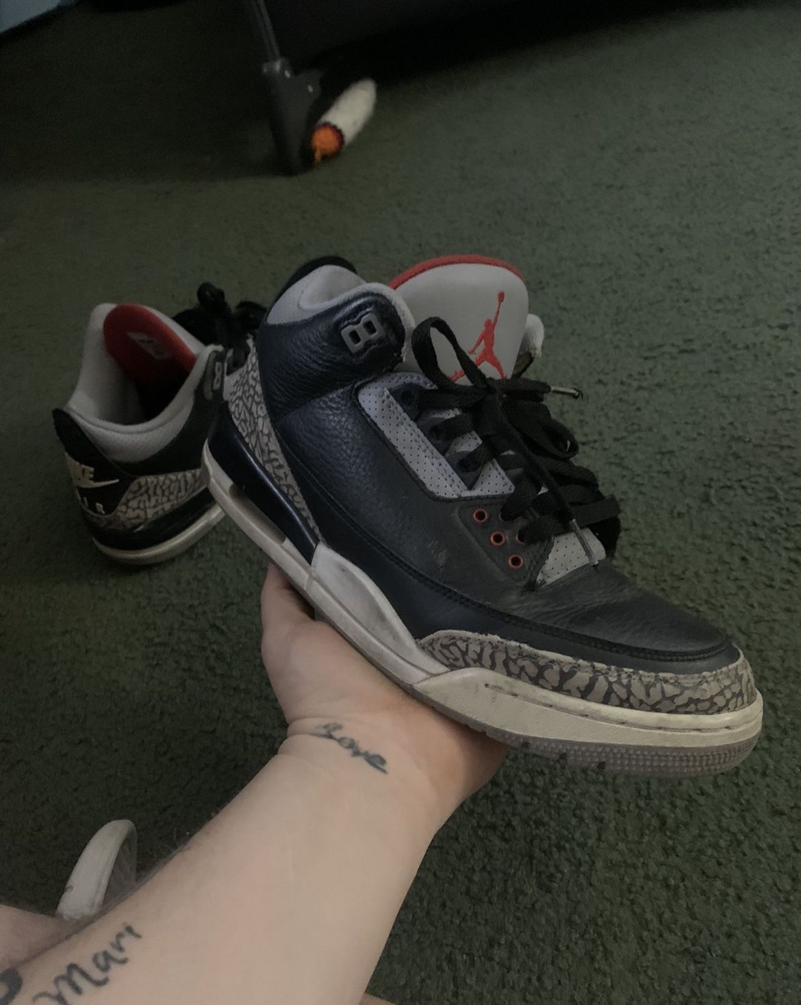 Jordan 3 Black Cement Will Work On Price