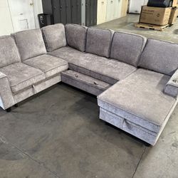 NEW SECTIONAL SOFA SLEEPER PULL OUT BED 