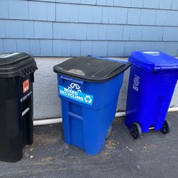 Malden City Trash And Recycling Cart $20Each