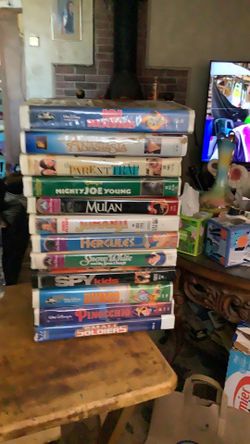 VHS movies Walt Disney