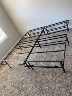 King mattress frame.