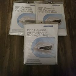 set of (3) 26" Storage bags-NEW