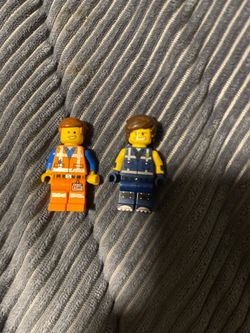 Lego Emmet and Rex