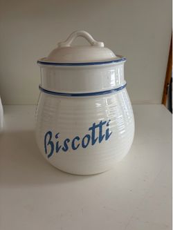 Biscotti Cookie Jar