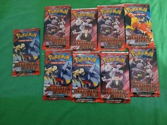 Pokémon Scarlet & Violet Destined Rivals Booster Packs x9