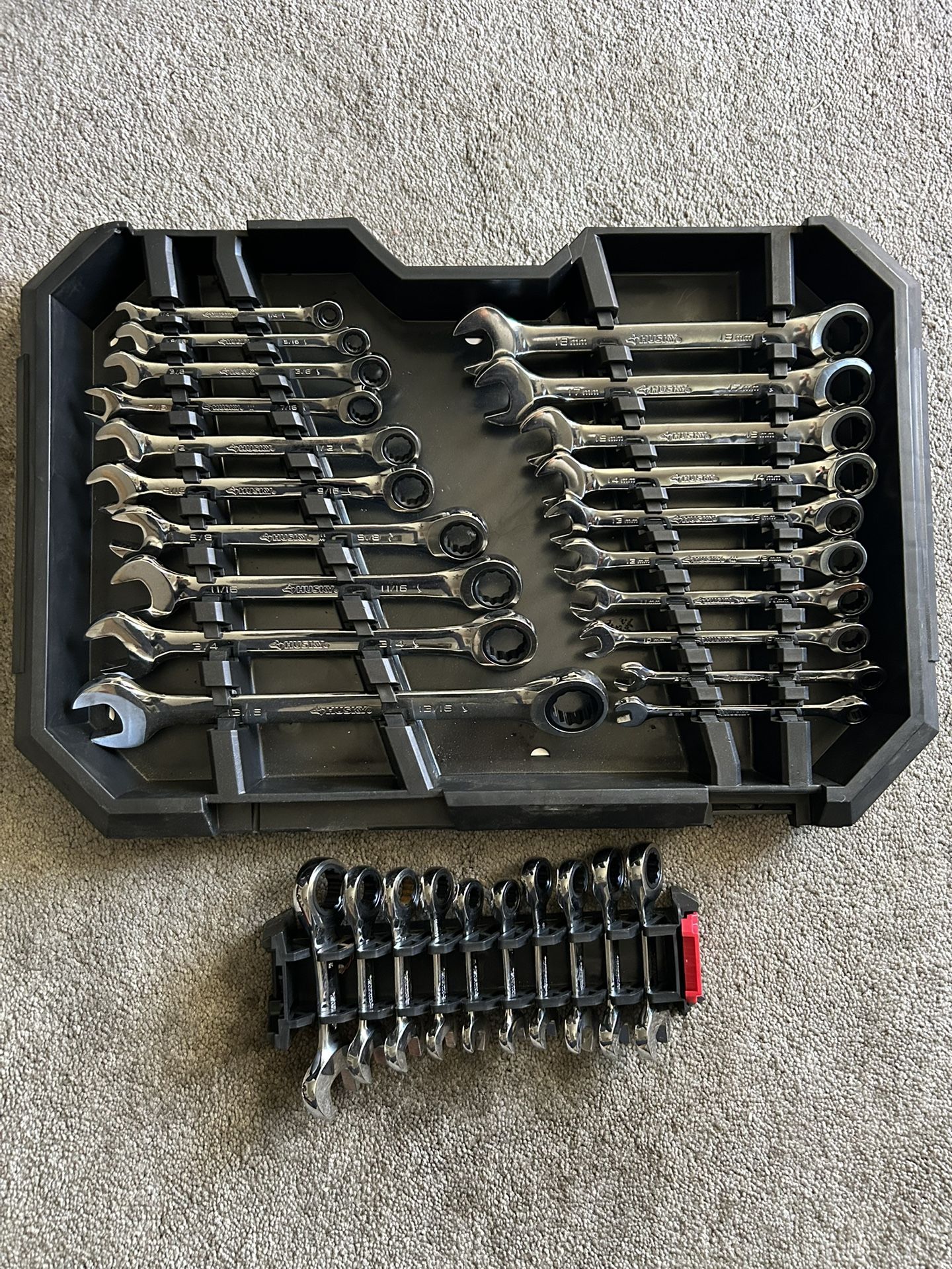 Husky Gear Wrench Set