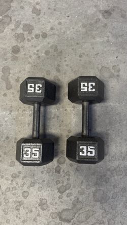 35lb dumbbells