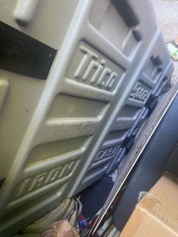Trico Sports Iron Case - Hard Shell Bike Travel Case - Airline Bike Box