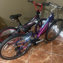 Brand New Schwinn Bikes. Boys 20 Inch And Girls 24inch 
