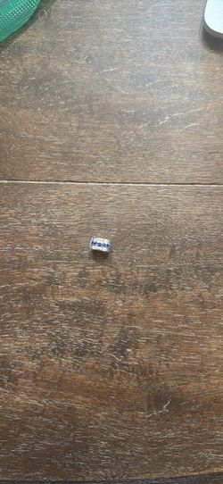 Pandora Blue Sparkle Clip, Blue Crystal