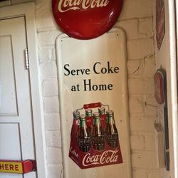 Coca Cola Sign 1950s
