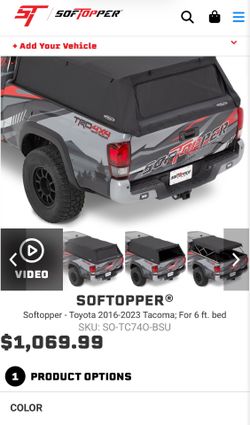 Toyota Tacoma 2016-2023 Softopper