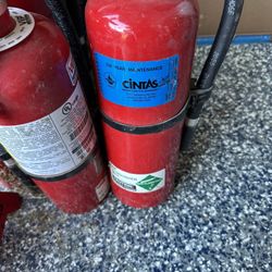Fire extinguishers 