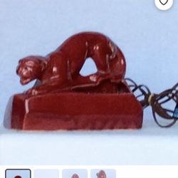 Vintage 1950’s Panther Lamp -$125.00- See Info