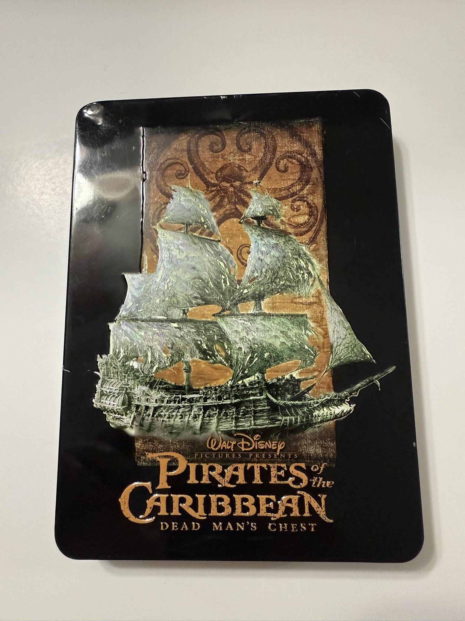 Pirates of the Caribbean: Dead Man's Chest (DVD, 2006) TIN DVD