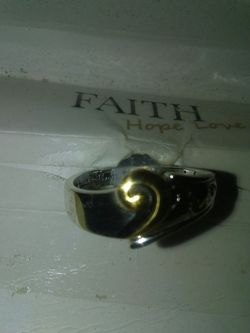 New ring 14k sterling silver