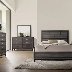 Brand New Elegant Queen Size Bedroom Set 