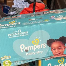 Size 6 Pampers 