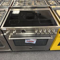 Bertazzoni Master Series  MAST365INSXT 36 Inch Freestanding Induction Range