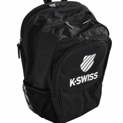 K-Swiss Pickleball Backpack Black Sport Gym Bag Tennis Paddle Bag New w/ Tags