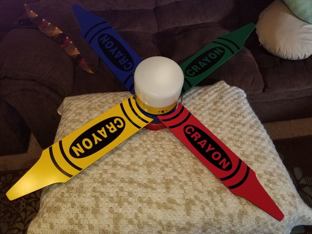 Crayon Ceiling Fan