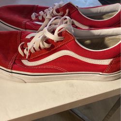 Vans Red