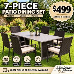 Outdoor dining table set