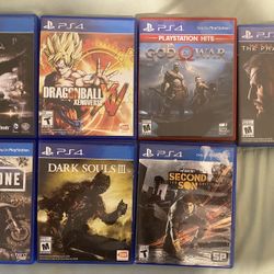 Play Station 4 Video Games PS5