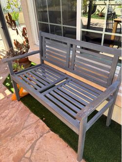 Outdoor bench