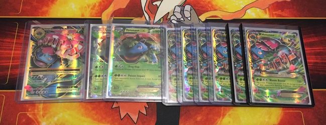 Venusaur collection Pokemon cards