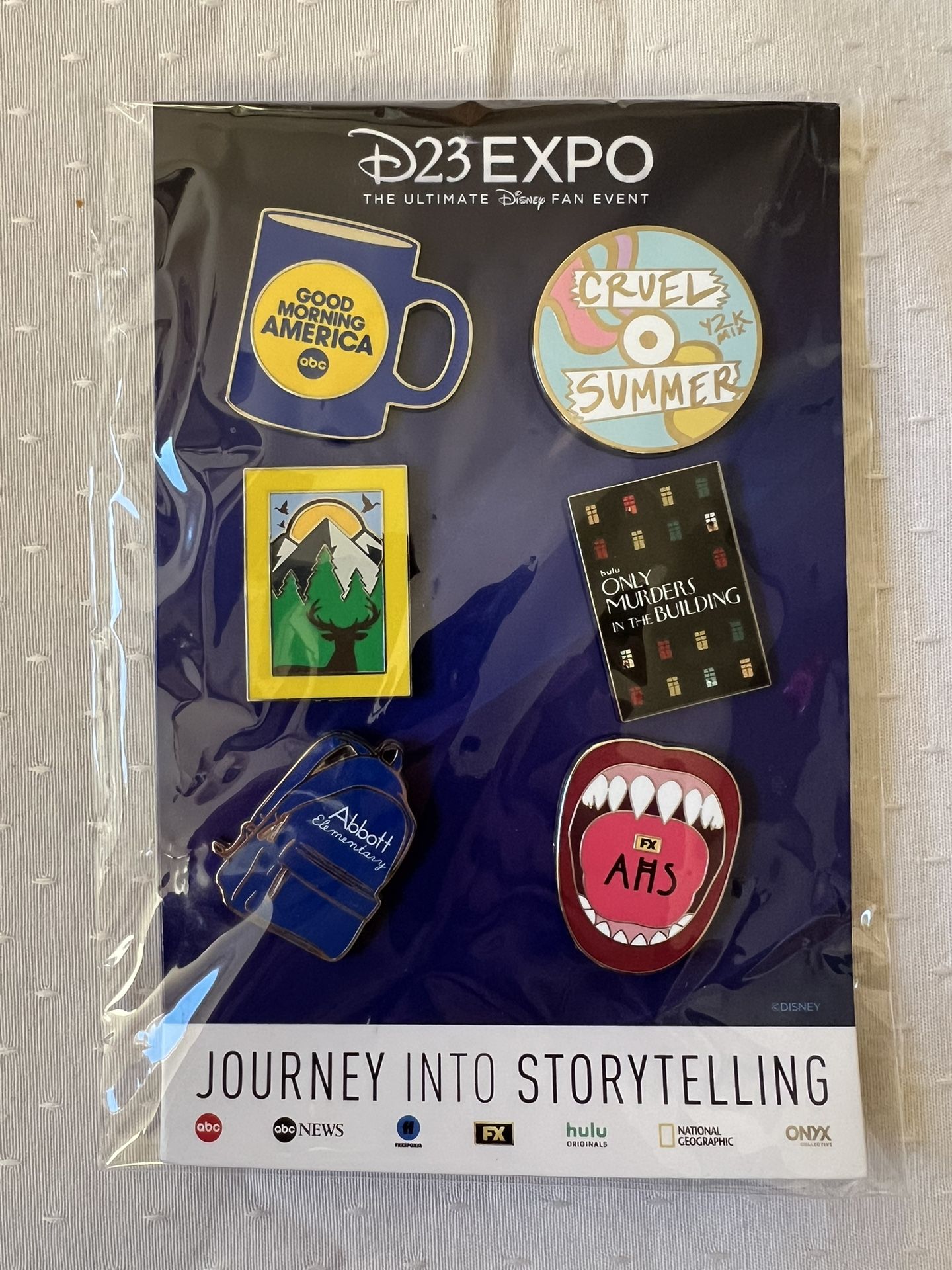 Disney D23 Expo Pins 