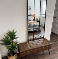 Free Delivery! Brand New 70”x26" Rectangular HD view, Shatter Proof, Aluminum Frame Standing Floor Mirror