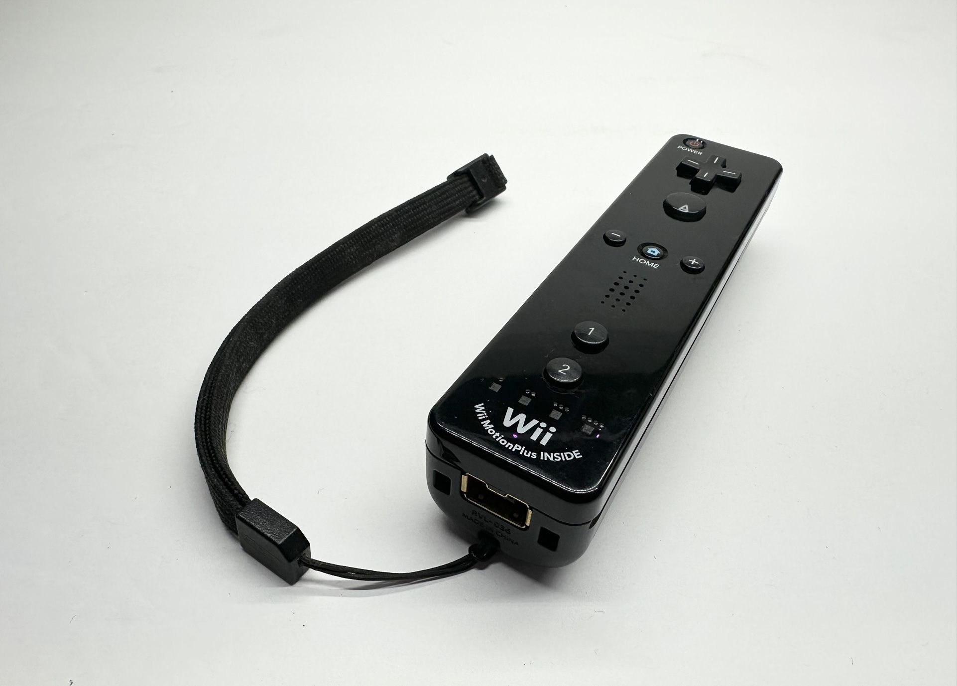 Nintendo Wii Motion Plus Controller Black OEM **TESTED