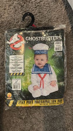 Stay puft marshmallow man baby costume