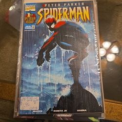 PETER PARKER SPIDER-MAN #1 DYNAMIC FORCES VARIANT DF COA NM 1999 MARVEL COMICS