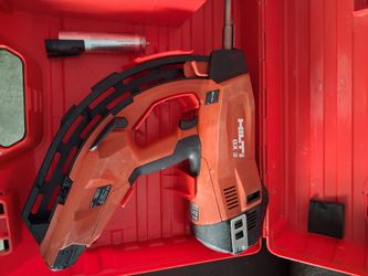 Hilty GX3 gas actuated nail gun