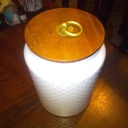 Better Homes And Gardens Hobnob White Canister 