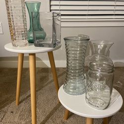 Glass Vase Set – Home Decor