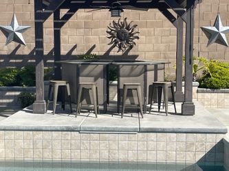 outdoor bar set