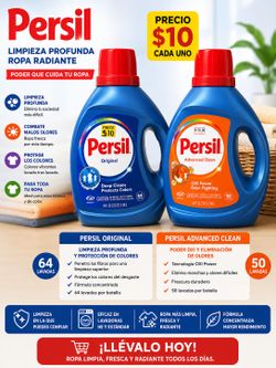 Persil liquid detergents